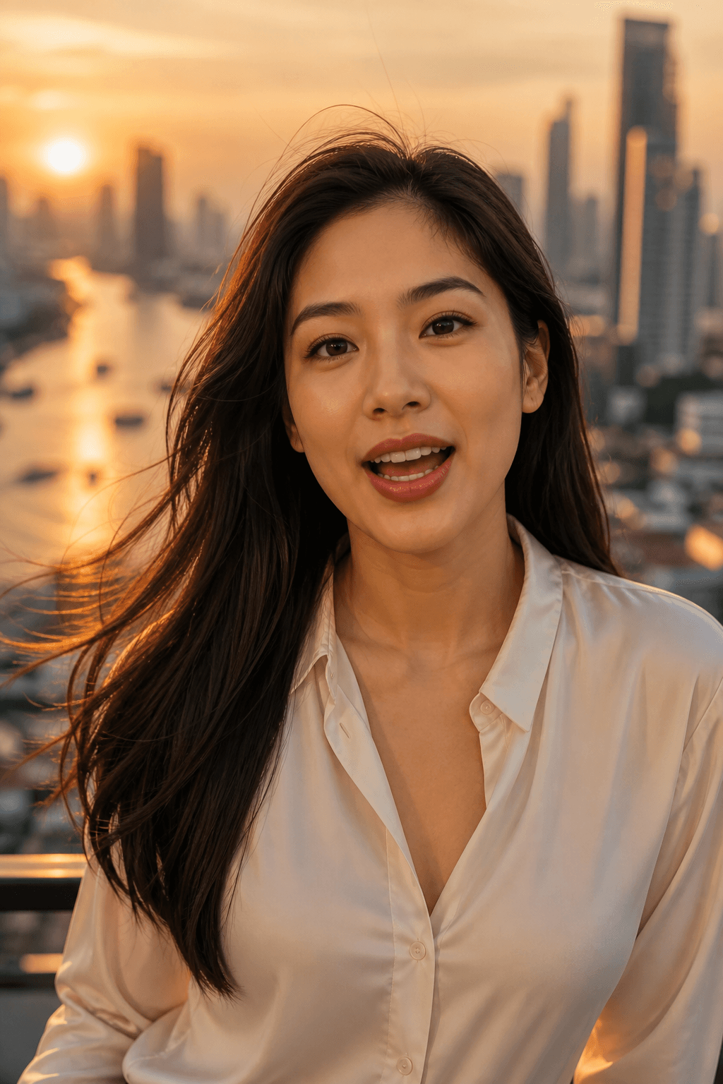 Bangkok golden hour